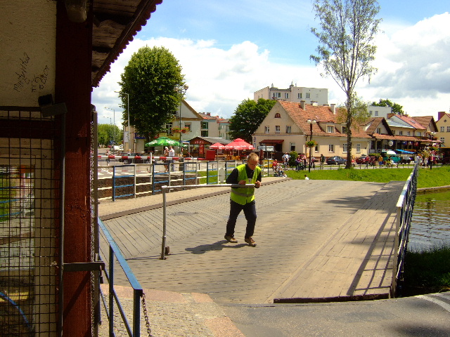 Rozpoczął się remont mostu obrotowego w Giżycku